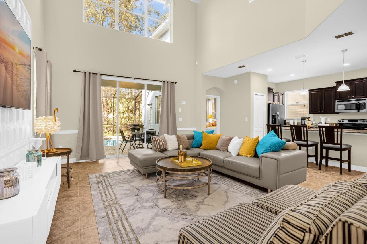 Light Yellow Home Lift Your Mood Near Disney 5Beds Kissimmee Εξωτερικό φωτογραφία